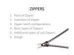 zippers FASH 15 A