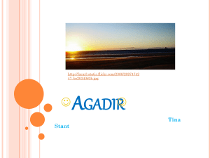 Agadir - nickell8humanites