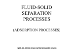 FLUID-SOLID SEPARATION_Adsorption