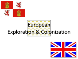 European Exploration Colonization