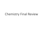 this is review for your chemistry final!