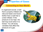 14.1- Behavior of Gases