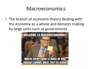 Macroeconomics Powerpoint
