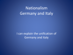 Unification and Nationalism Examples