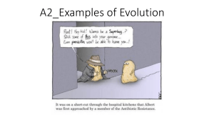 A2_Examples of Evolution