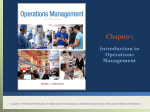 operations management - McGraw Hill Higher Education