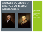 Primary Sources in the age of rising partisanism - fchs