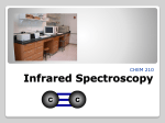CHEM 210 IR Spectroscopy