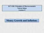 quantity theory of money