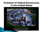 Timeline: Federal Bureaucracy in the United States