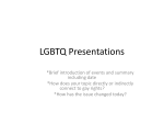 LGBTQ Presentations - Q-RCG