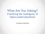 Question Ontology