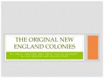 The original 13 colonies