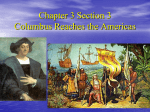 Columbus and European Voyages