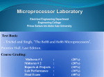 Introduction to 8086 and 8088 Microprocessor