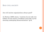 bad civil society