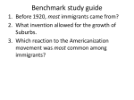 BenchMark 2 study guide