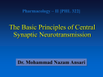 Chapter 05: Synaptic Transmission