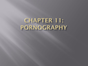 Chapter 11: Pornography
