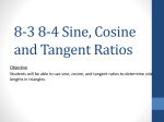 RT-4 Trig Ratios POWERPOINT