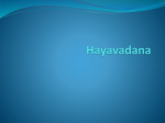 Lecture 14 Hayavadan..