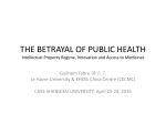 the diversion of public health