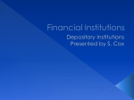 Financial Institutions