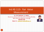 Ind AS 113- Fair Value Measurement
