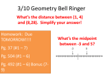 3/10 Geometry Bell Ringer