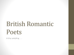 British Romantics powerpoint