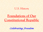 Constitutional Principles Powerpoint