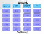 Chapter 6 Jeopardy Review