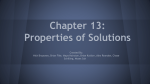 Chapter 13: Properties of Solutions