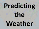 Predicting the Weather