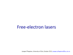 Free-electron lasers