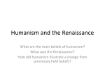 Humanism and the Renaissance - Spectrum Loves Social Studies