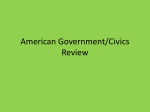 American Government/Civics Review