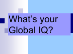 Global IQ Game - Indiana University Bloomington