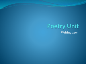 Poetry Powerpoint File