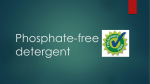 Phosphate-free Detergent