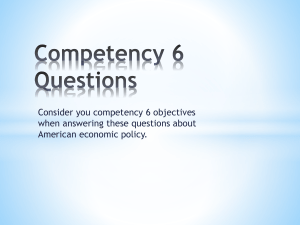 Competency 6 Questions