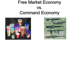 freemarket vs command