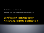 Paul Lunn: Sonification Techniques for Astronomical Data Exploration