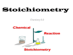 Stoichiometric Problems