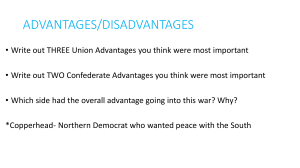 ADVANTAGES/DISADVANTAGES