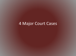 4 Major Court Cases