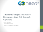 Network of European * Asian Rail Research Capacities