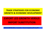 TRADE STRATEGIES FOR ECONOMIC GROWTH