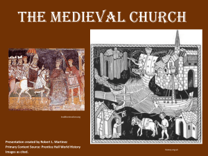 The Medieval Church - Mr. Ryan Teaches History