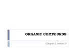 ORGANIC COMPOUNDS - anderson1.k12.sc.us